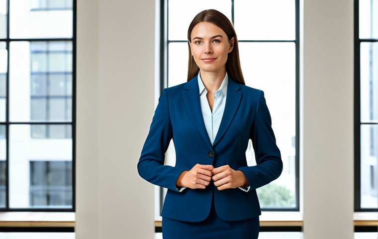 Professional Portrait**
"A portrait of a confident businesswoman in a modern, fully-clothed, modest business suit, standing in a well-lit office, perfect anatomy, correct proportions, natural pose, well-formed hands, proper finger count, natural body proportions, safe for work, appropriate content, fully clothed, professional, high quality, safe for work"
**