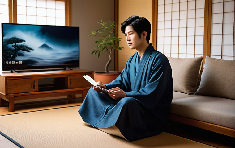 JLPT 취득 후 일본어 콘텐츠 제작 성공 사례 - **Prompt:** A young, energetic woman in her early twenties, with stylish casual clothes and a vibran...