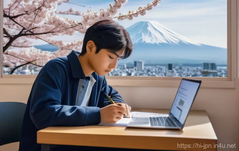 JLPT 자격증과 일본 내 관광 산업 진출 - Image Prompt 1: The Gateway to Japan**