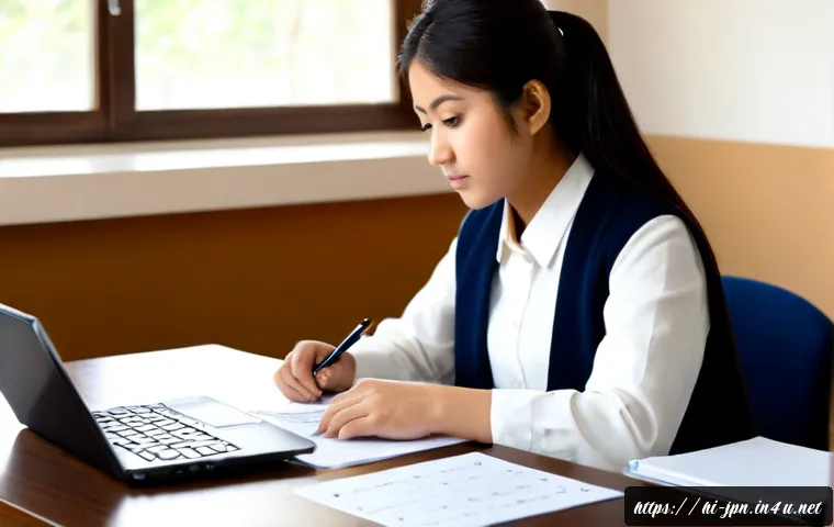 Home 17 JLPT N1 실기 시험 사례 분석 - Photorealistic Japanese language proficiency N1 practical exam case analysis, an adult Hindi-speakin...